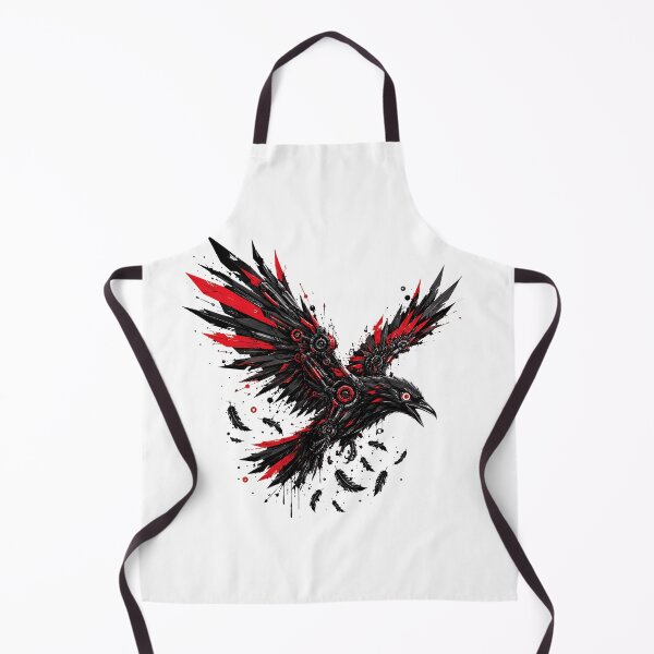 Item preview, Dark Sci-Fi Robotic Bird with Red Splatters designed and sold by Munib320.