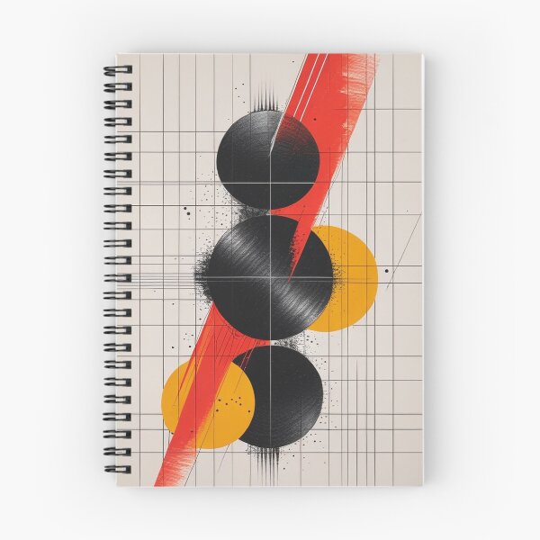 Item preview, Contemporary Bauhaus Style Geometric Abstract Artwork designed and sold by semenol.