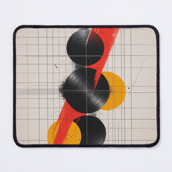 Item preview, Contemporary Bauhaus Style Geometric Abstract Artwork designed and sold by semenol.