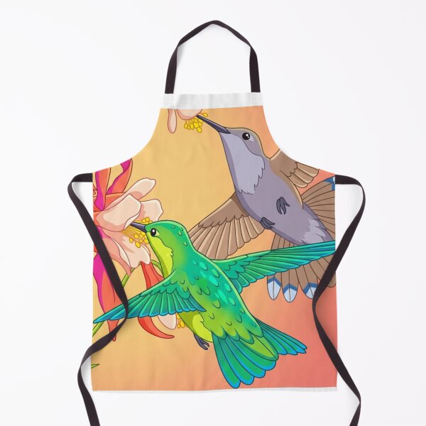 Item preview, Whimsical Dance: Hummingbirds and Columbine Blooms designed and sold by BLUESKY11a.