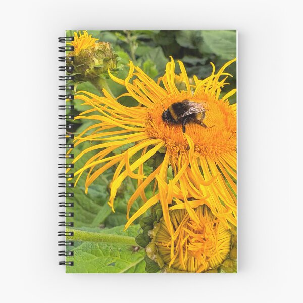 Item preview, Sunflower and Pollen Gathering Bee designed and sold by Violaman.