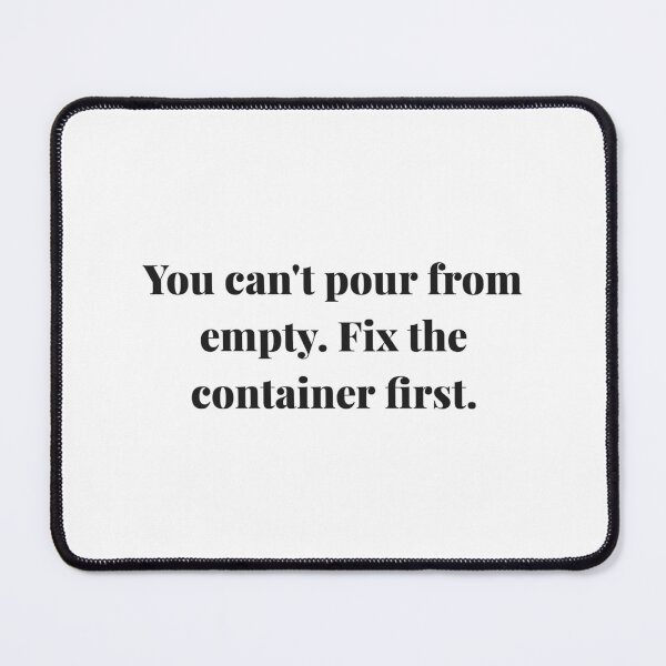Item preview, You can't pour from empty. Fix the container first. | ReDefined Mission designed and sold by Redefined Mission’s Official Merchandise .