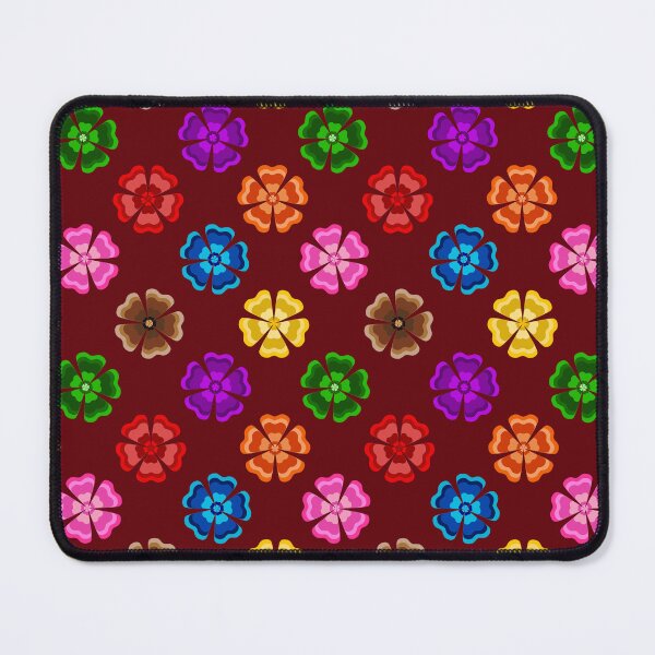 Item preview, Colorful Geometric Floral Petal - Red  designed and sold by PatternTitan.