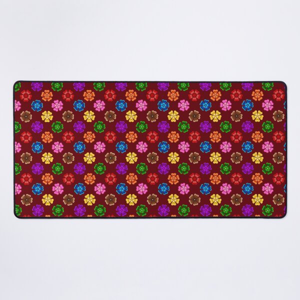 Item preview, Colorful Geometric Floral Petal - Red designed and sold by PatternTitan.