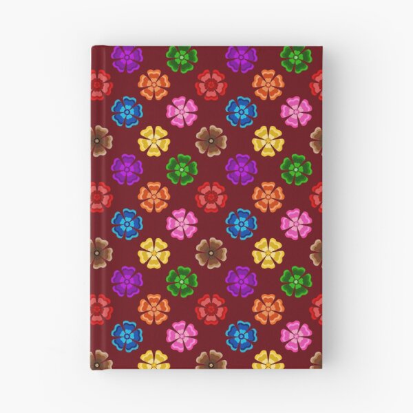 Item preview, Colorful Geometric Floral Petal - Red  designed and sold by PatternTitan.