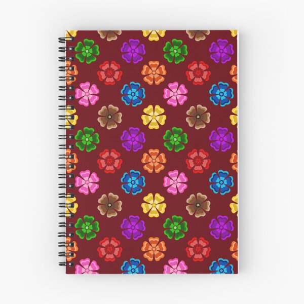 Item preview, Colorful Geometric Floral Petal - Red  designed and sold by PatternTitan.