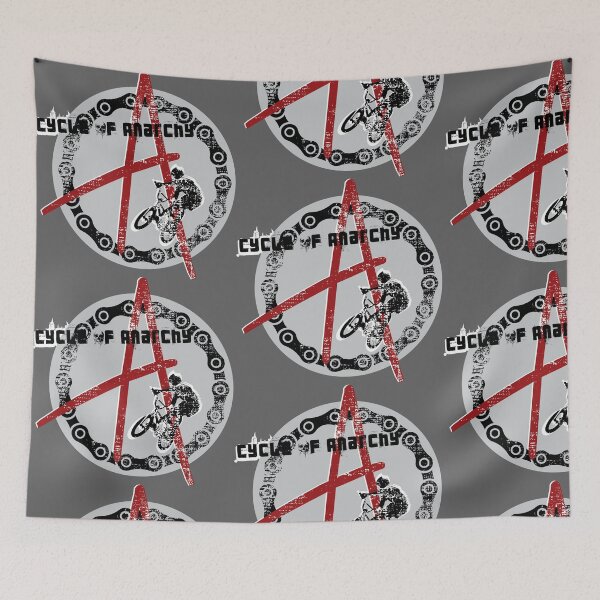 Item preview, BMX CYCLE OF ANARCHY designed and sold by Spokelore.