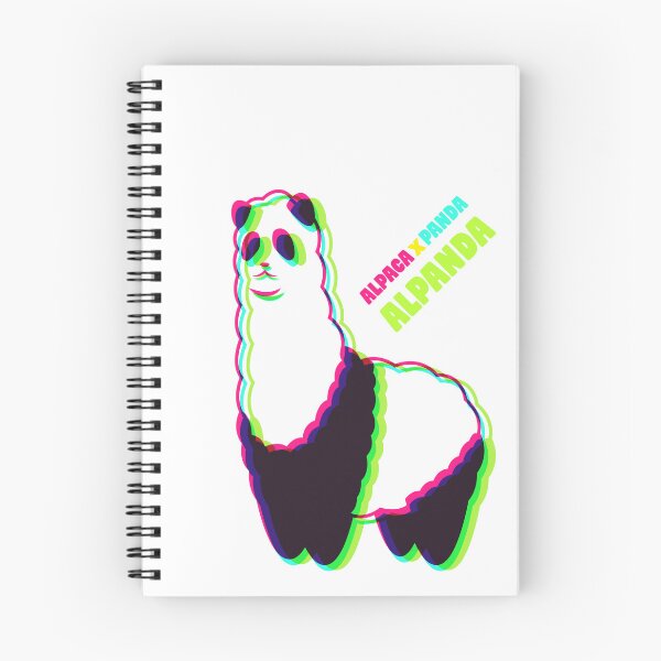 Item preview, Synthwave Alpaca panda - Alpanda 2 designed and sold by animinimal.