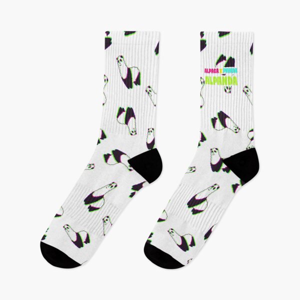 Item preview, Synthwave Alpaca panda - Alpanda 2 designed and sold by animinimal.