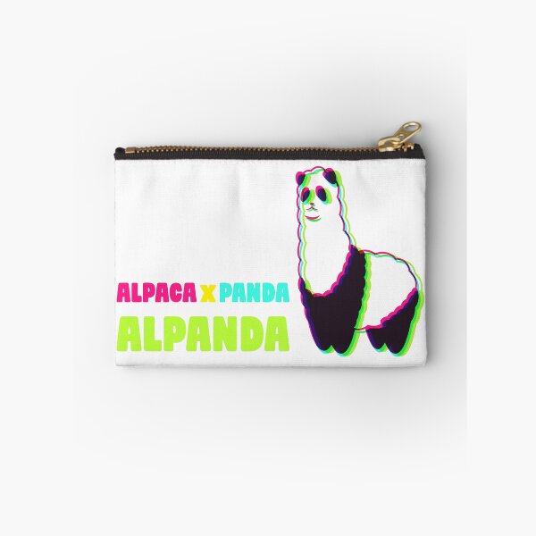 Item preview, Synthwave Alpaca panda - Alpanda 2 designed and sold by animinimal.