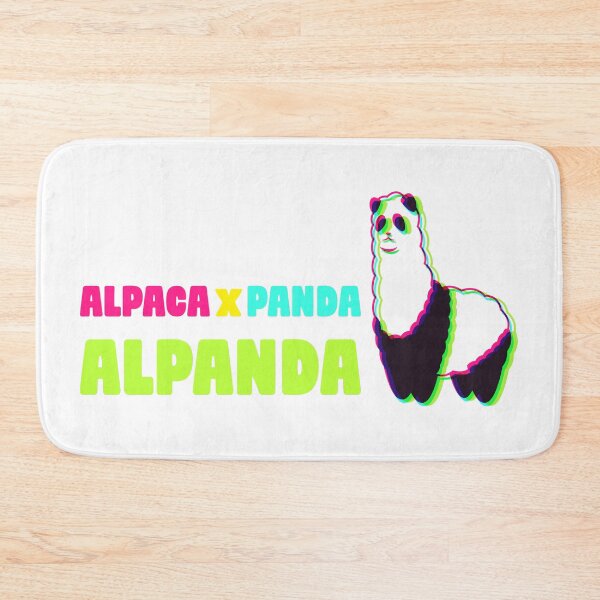Item preview, Synthwave Alpaca panda - Alpanda 2 designed and sold by animinimal.