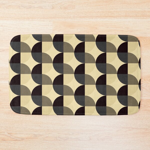 Item preview, The black Waves F7 - retro pattern  designed and sold by StefanStudioArt.