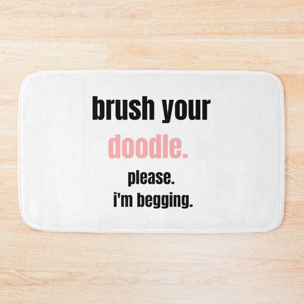 Item preview, Brush Your Doodle Funny Dog Groomer designed and sold by GroomerGoods.
