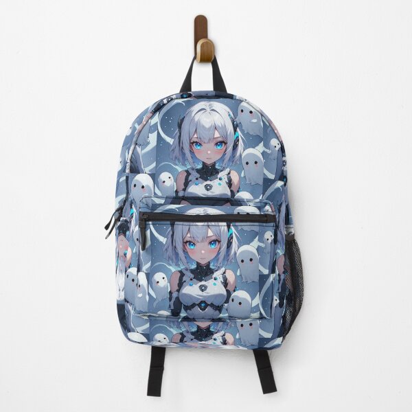 Item preview, android girl anime and ghosts designed and sold by ArtsJulian.