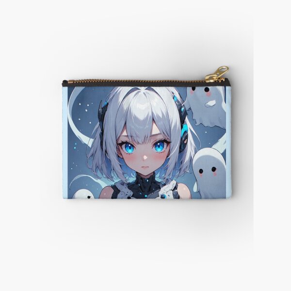 Item preview, android girl anime and ghosts designed and sold by ArtsJulian.