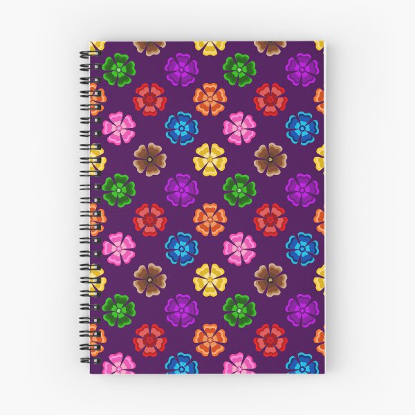 Item preview, Colorful Geometric Floral Petal - Purple  designed and sold by PatternTitan.