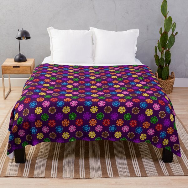 Item preview, Colorful Geometric Floral Petal - Purple  designed and sold by PatternTitan.