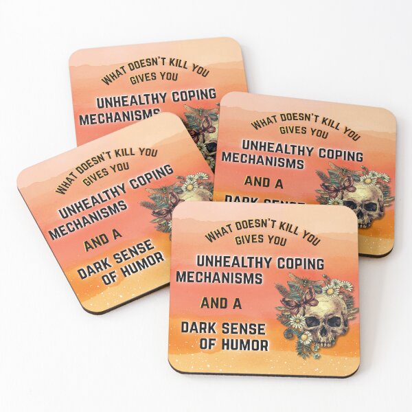 Item preview, Darkly Resilient: Humor in the Face of Chaos designed and sold by Forever Young Design Co..
