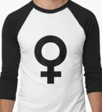 Symbol Of Girl, #SymbolOfGirl, #Symbol, #Girl Men's Baseball ¾ T-Shirt