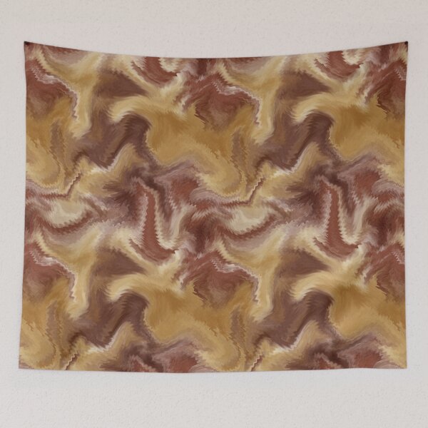 Item preview, Cinnamon Caramel Ripple Marble designed and sold by DesignsbyPheby.