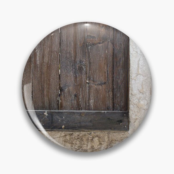 Item preview, Weathered Wooden Shutter On A Rustic Plastered Wall With Textured Stains And Aging Character designed and sold by Nmallia.