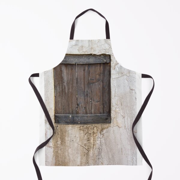 Item preview, Weathered Wooden Shutter On A Rustic Plastered Wall With Textured Stains And Aging Character designed and sold by Nmallia.