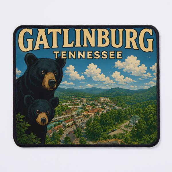 Item preview, Gatlinburg Tennessee | Black Bear and Cub Design designed and sold by RockyLambda.