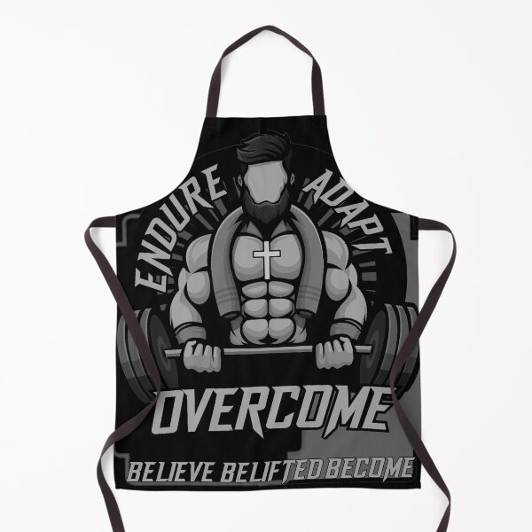 Item preview, Endure Adapt Overcome Christian Gym Faith Warrior designed and sold by Bezuiden.