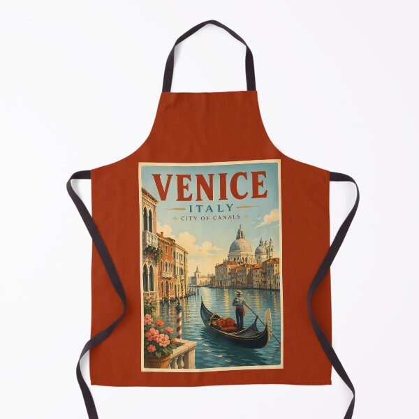 Item preview, Venice Italy Canals Illustration Travel Art Vintage designed and sold by KrisSidDesigns.