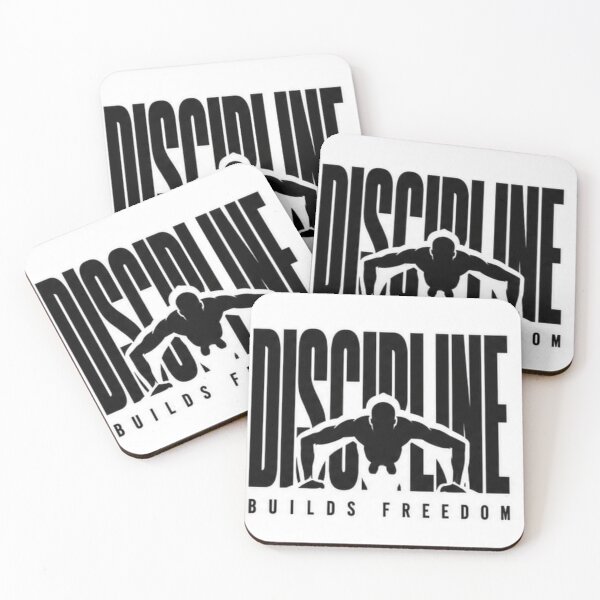 Item preview, Discipline Builds Freedom | Bold Motivation Typography designed and sold by layalistoresa.