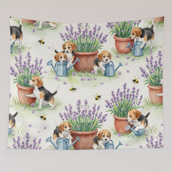 Item preview, Little Garden Helpers: Beagle Edition designed and sold by TJ Art and Camera.