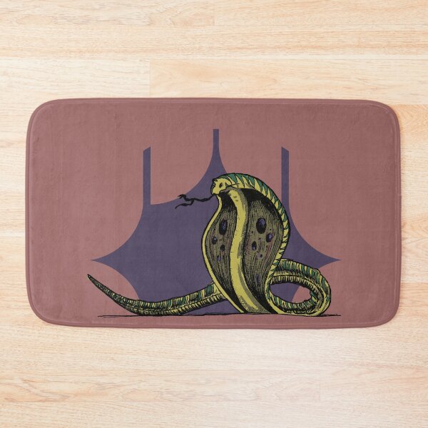 Item preview, Alien Serpent Snake | Concept Alien Cobra Creature Illustration designed and sold by Half Mess.