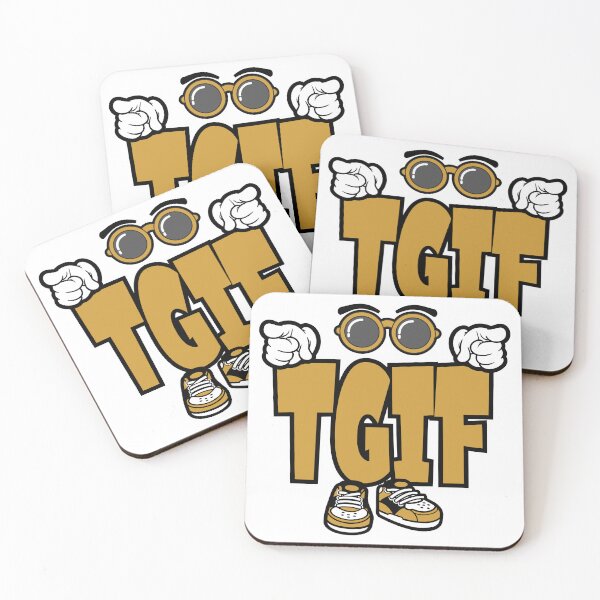 Item preview, TGIF - ICONIC Words Character Bold Retro designed and sold by NFTWords.