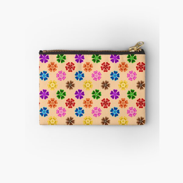 Item preview, Colorful Geometric Floral Petal - Orange  designed and sold by PatternTitan.