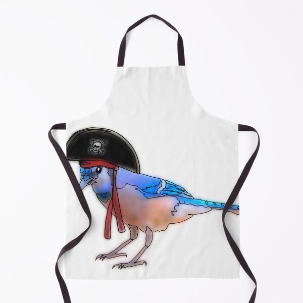Item preview, Blue jay wearing pirate Hat - animalzinhats  designed and sold by Ashley’sAnimalz.