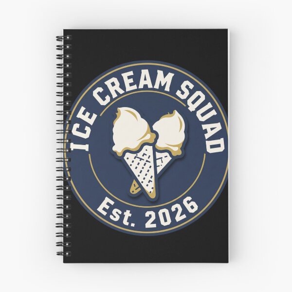 Item preview, Ice Cream Squad Est 2026 Summer Design designed and sold by ScriptedMoments.