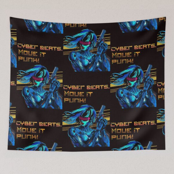 Item preview, Cyberpunk Retro beats artwork 2 designed and sold by givememytees.