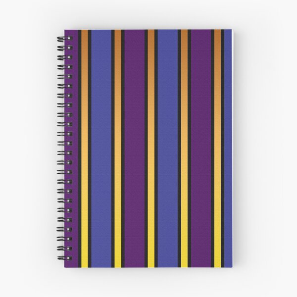 Item preview, Purple and Blue Vertical Stripe Background Pattern with Gold Accents designed and sold by snaapzone.