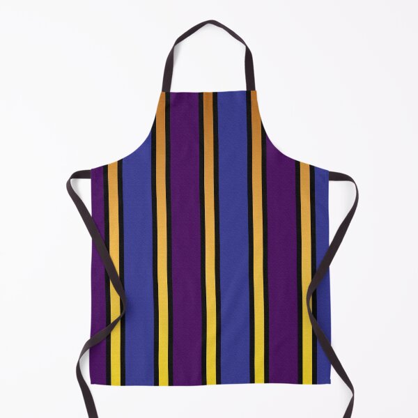 Item preview, Purple and Blue Vertical Stripe Background Pattern with Gold Accents designed and sold by snaapzone.