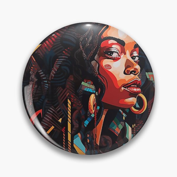 Item preview, Abstract Urban Woman Portrait | Colorful Graffiti Pop Art | Modern Geometric Illustration | Contemporary Street Art designed and sold by Elite Wall Art.