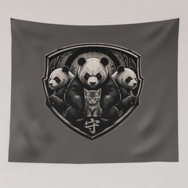 Item preview, panda/cat father designed and sold by @jon.