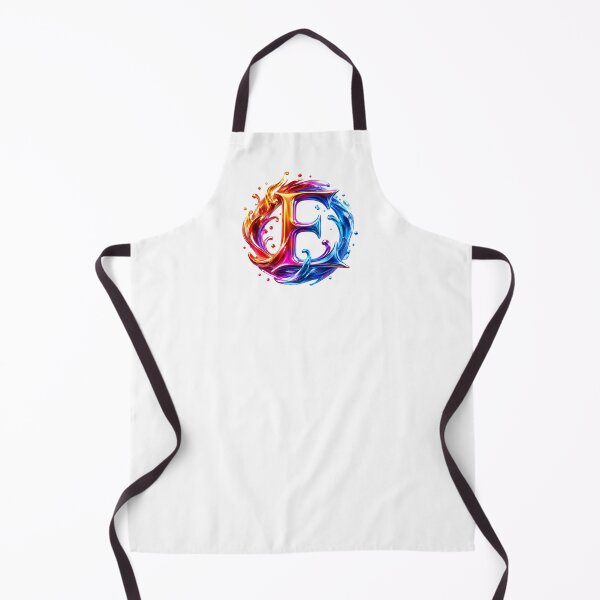Item preview, AquaFlare Chromaflow Letter E designed and sold by BlissBlvdShop.