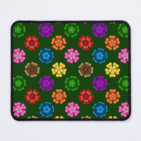 Item preview, Colorful Geometric Floral Petal - Green  designed and sold by PatternTitan.