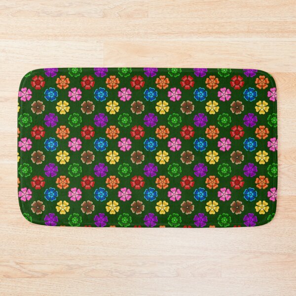 Item preview, Colorful Geometric Floral Petal - Green  designed and sold by PatternTitan.