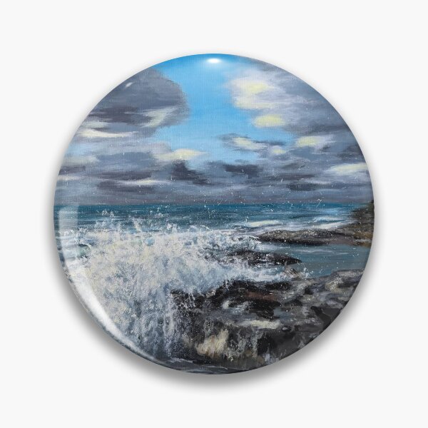 Item preview, Coastal Wind acrylic painting  designed and sold by LMT-art.