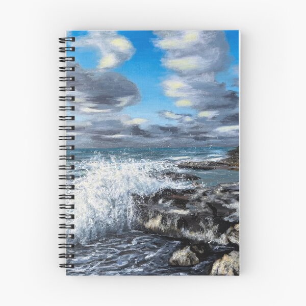 Item preview, Coastal Wind acrylic painting  designed and sold by LMT-art.