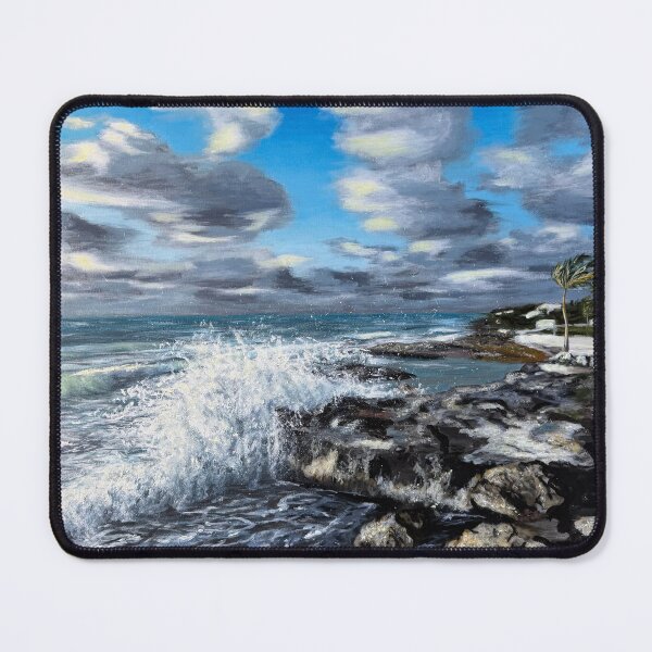 Item preview, Coastal Wind acrylic painting  designed and sold by LMT-art.