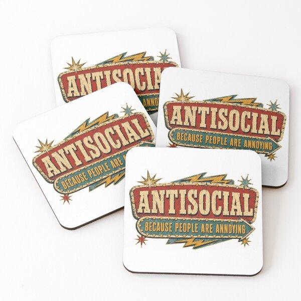 Item preview, Antisocial porque la gente es molesta designed and sold by manytshirts.