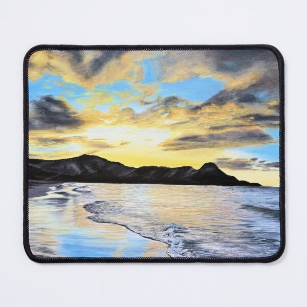 Item preview, Costa Rican Sunset acrylic painting  designed and sold by LMT-art.