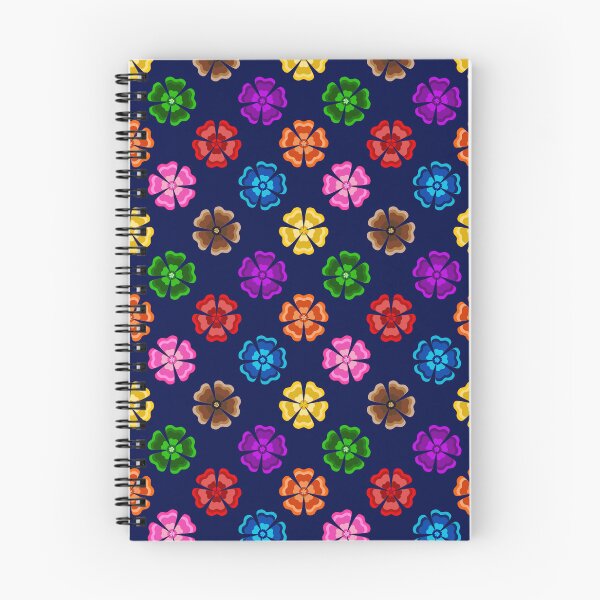 Item preview, Colorful Geometric Floral Petal - Blue  designed and sold by PatternTitan.